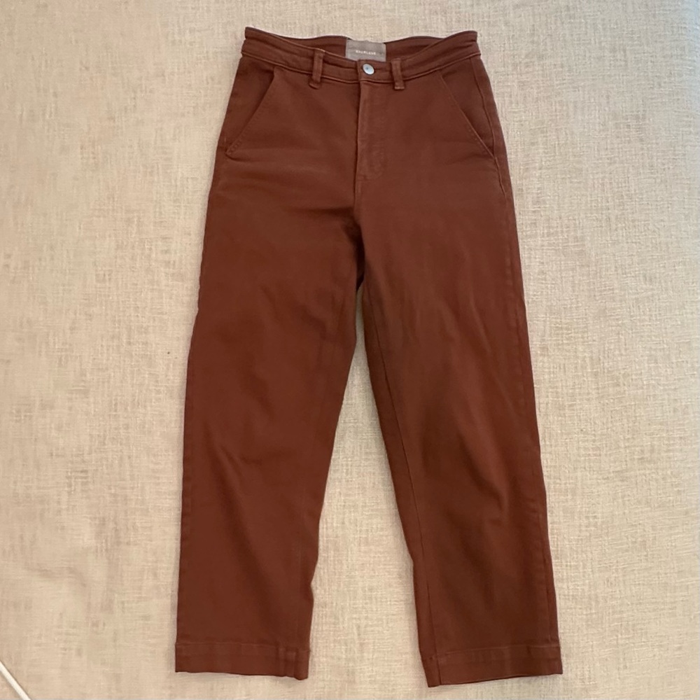 Everlane Straight Leg Crop Pants